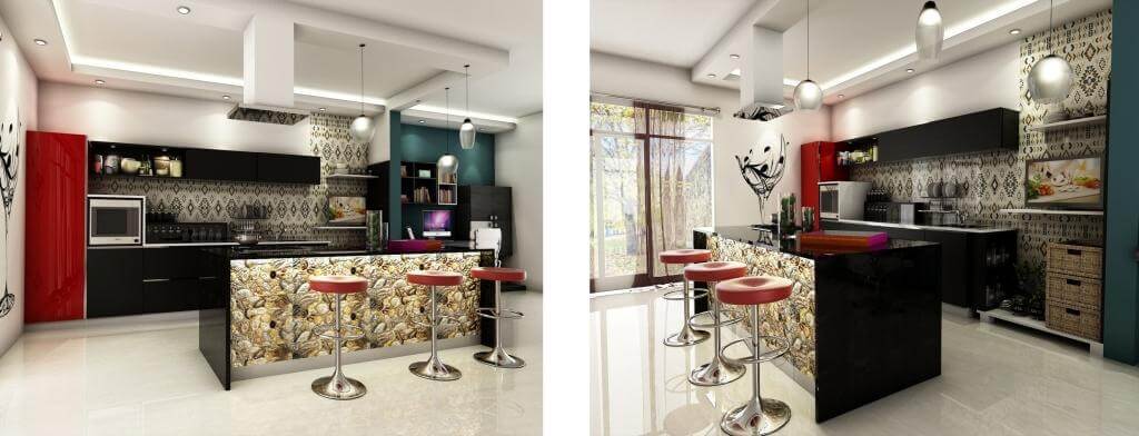 Kitchen Designs -Interior Designers in Hebbal