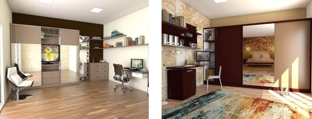 Wardrobe Designs  - Home Interior Designers Bangalore
